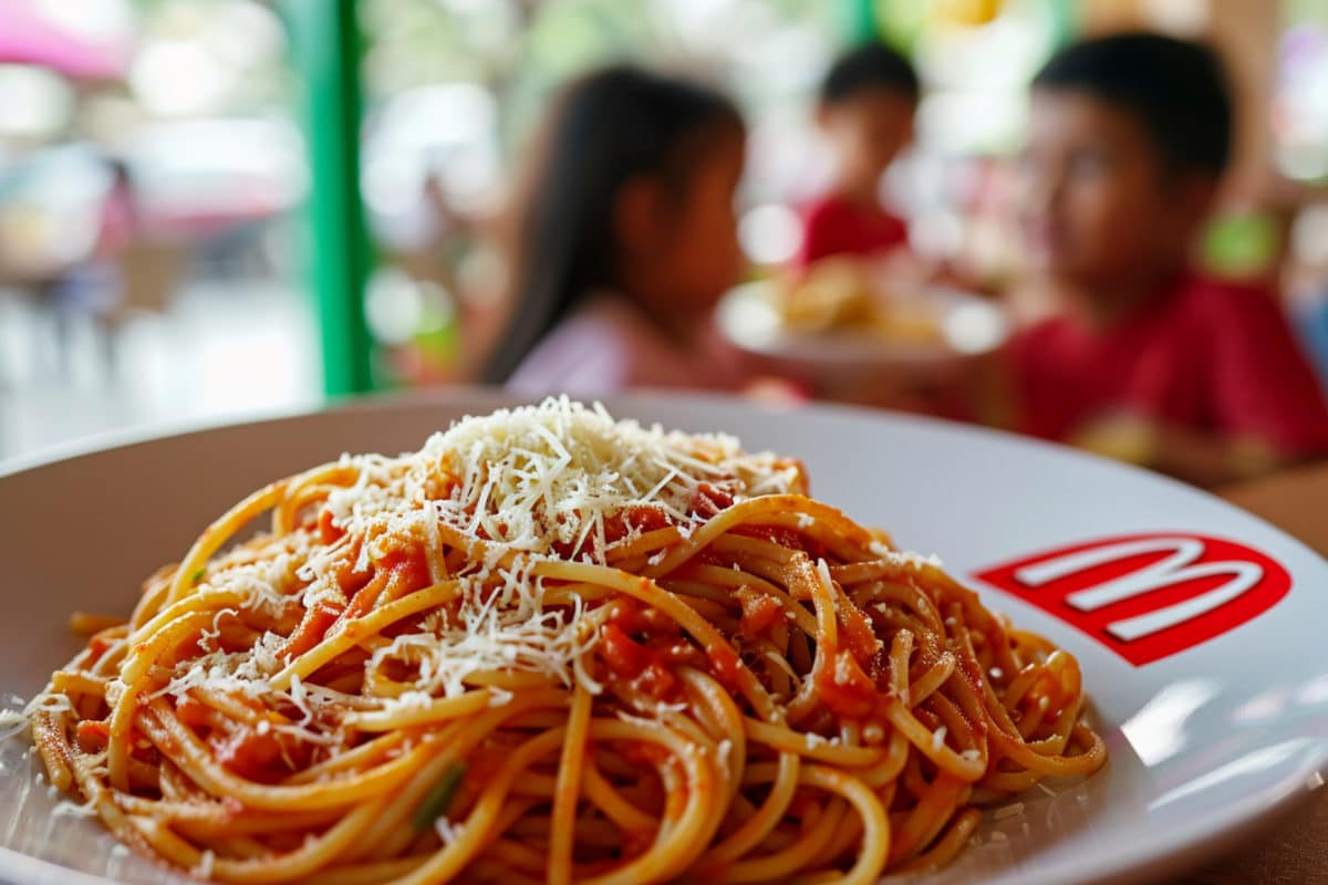 Incroyable ! Des spaghettis chez McDonald’s aux Philippines
